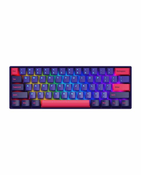 Bàn Phím Cơ Không Dây AKKO 3061S Neon RGB Bluetooth 5.0 (Gateron Switch)