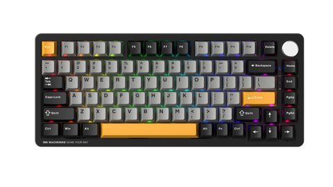Bàn phím Không Dây - Machenike K600-B82W / Tri-mode / RGB