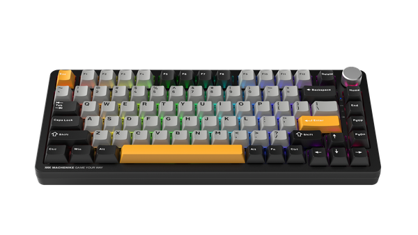 Bàn phím Không Dây - Machenike K600-B82W / Tri-mode / RGB