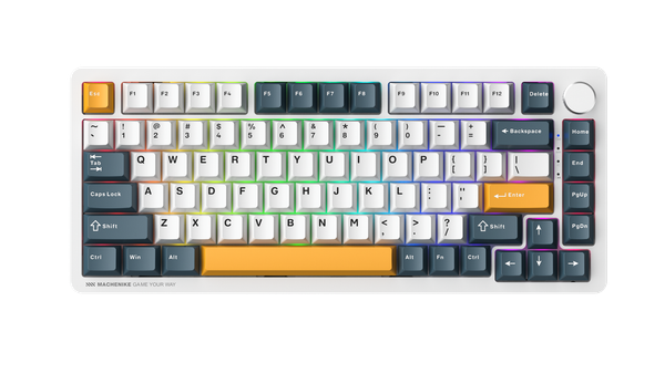 Bàn phím Không Dây - Machenike K600-B82W / Tri-mode / RGB