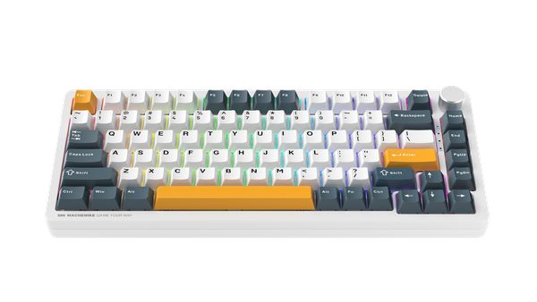 Bàn phím Không Dây - Machenike K600-B82W / Tri-mode / RGB