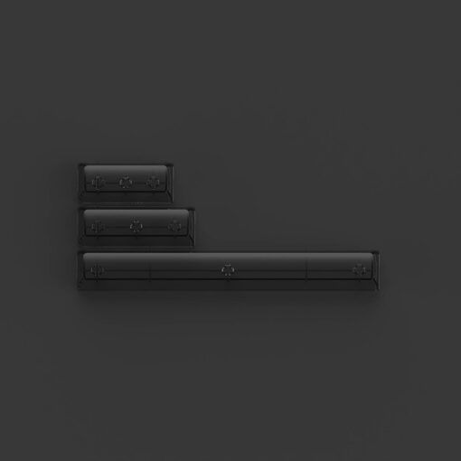AKKO Clear Keycaps Set v2 – Black ( PC / ASA profile / 155 nút )