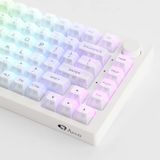 AKKO Clear Keycaps Set v2 – White ( PC / ASA profile / 155 nút )