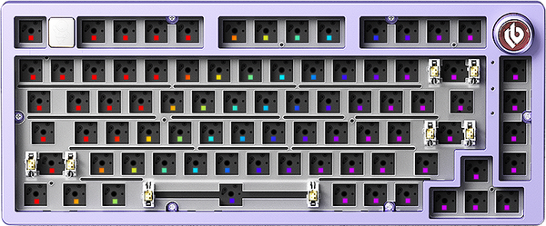 KIT Bàn Phím Cơ Có Dây - Leopog Hi75 / RGB