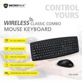 Bộ Phím Chuột Văn Phòng Không Dây - Micropack Wireless | iFREE LITE KM-203W