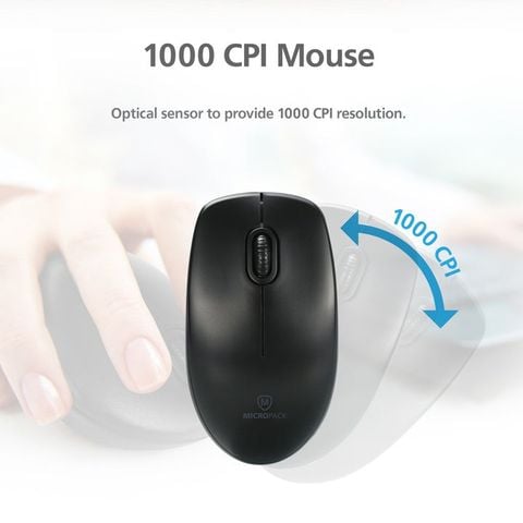 Bộ Phím Chuột Văn Phòng Không Dây - Micropack Wireless | iFREE LITE KM-203W