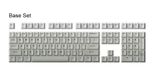 AKKO Keycap Set – Cool Gray (PBT Double-Shot / Cherry profile / 132 nút)