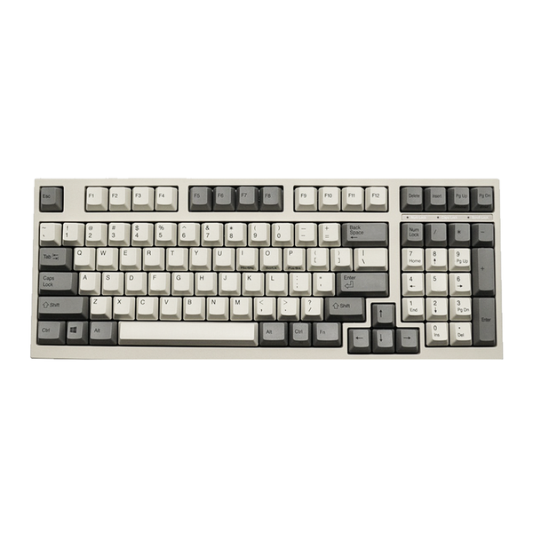 Bàn Phím Cơ Cao Cấp - Leopold FC980C White Grey | TOPRE SWITCH