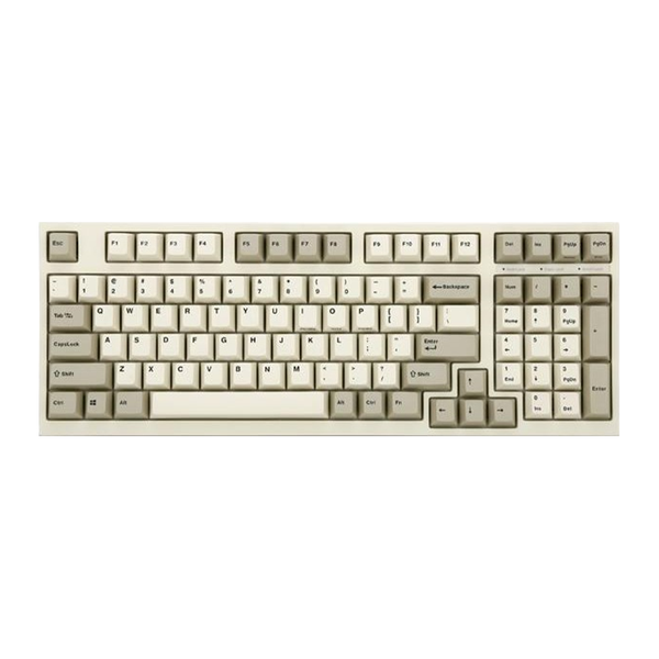 Bàn Phím Cơ Không Dây - Leopold FC980MBT PD White Grey | BT5.1| USB-C