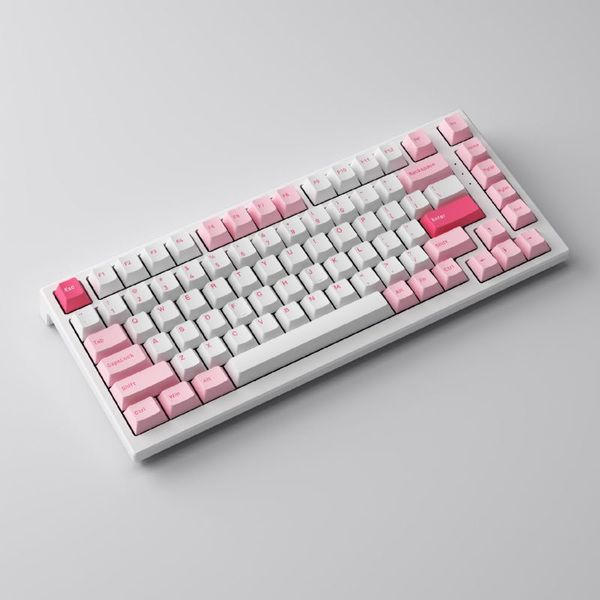 Bàn phím cơ MonsGeek MG75 Prunus Lannesiana (White LED / AKKO Switch V3 / PBT Double-Shot)