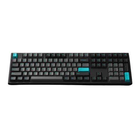 MonsGeek MG108 Black & Cyan (AKKO CS switch - Wine White) cá tính