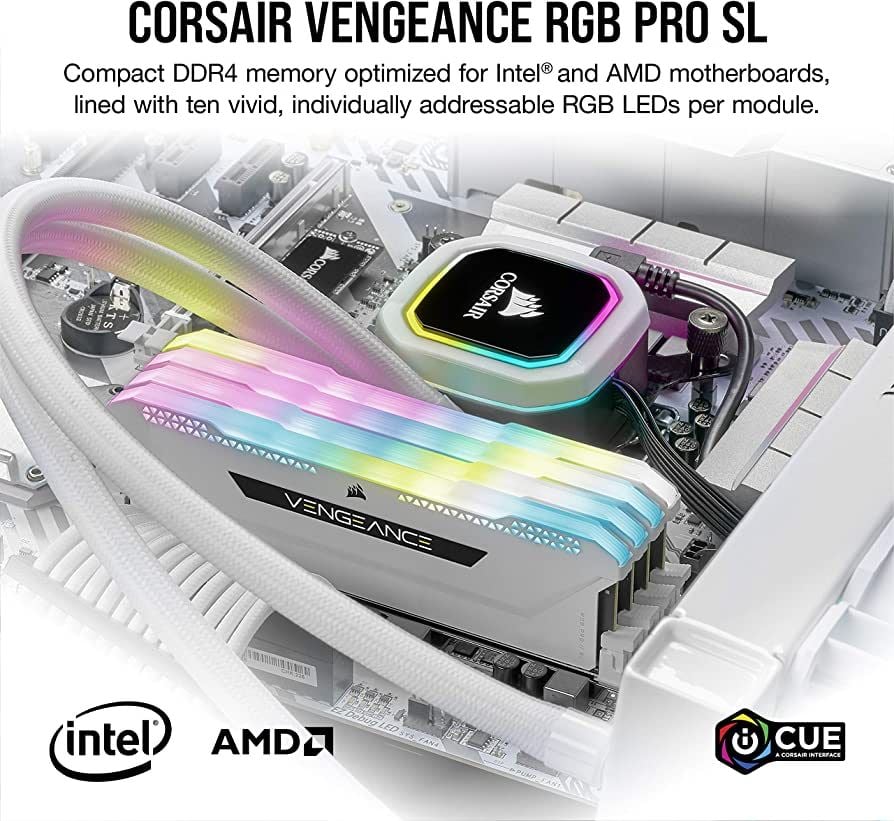 Ram Máy Tính Corsair Vengeance RGB PRO 16GB (2x8) 3200Mhz