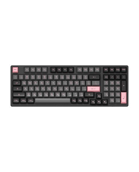 Bàn Phím Cơ Có Dây AKKO 3098 ASA – Black Pink (AKKO CS switch / Hotswap / Foam tiêu âm)