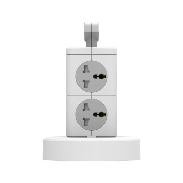 Ổ Cắm Điện Thông Minh Upgen Tower| 8 ổ cắm| 3 cổng USB