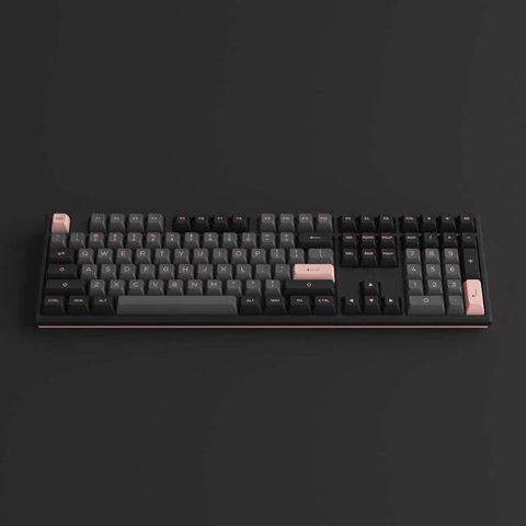 Bàn Phím Cơ Có Dây - Akko MonsGeek MG108 Black Pink _ RGB _ AKKO Switch V3