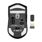 Chuột Gaming Cooler Master MM712 Hybird Wireless Mouse Black Matte (MM-712-KKOH1)