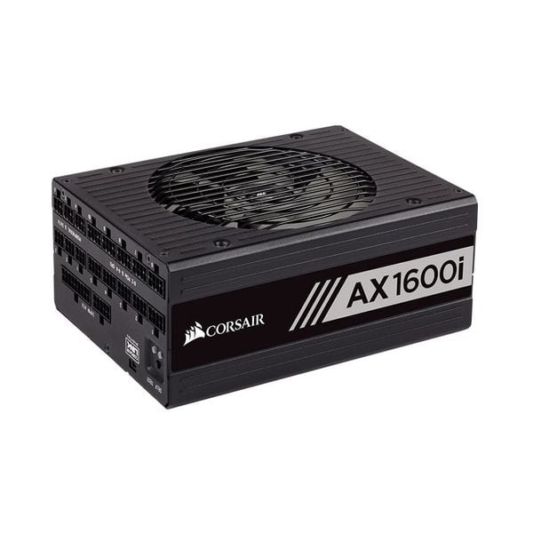 Nguồn Corsair AX1600i 1600W ( 80 Plus Titanium / Full Modular ) - Black