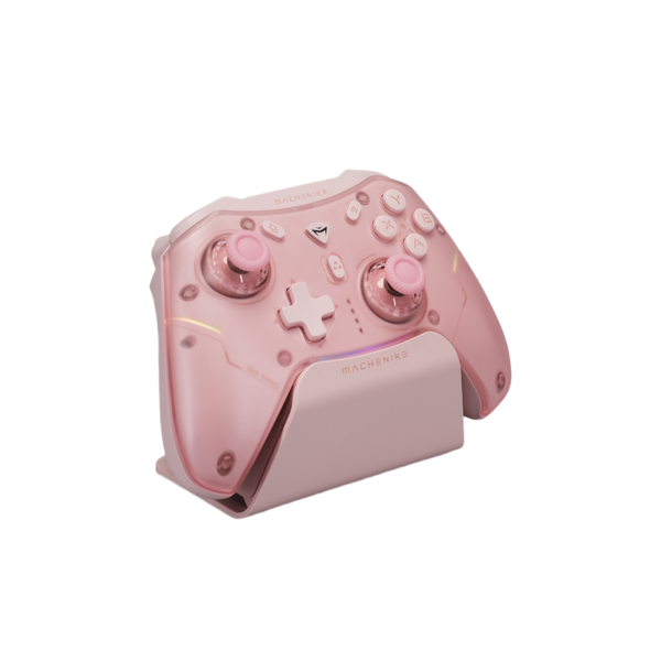 Tay cầm chơi game - Machenike Three-Mode G5 Pro Max Pink