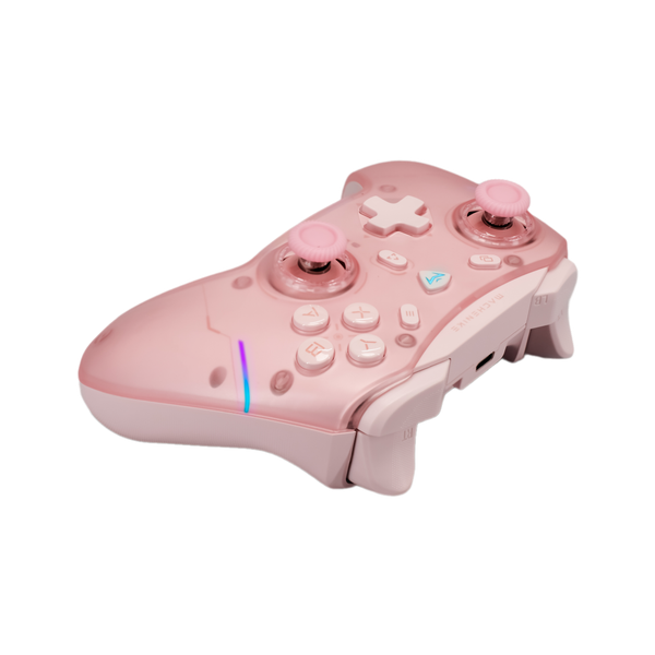 Tay cầm chơi game - Machenike Three-Mode G5 Pro Max Pink