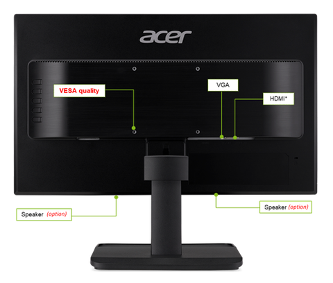 Màn Hình ACER ET271 (27inch/1080p/PLS/60Hz)