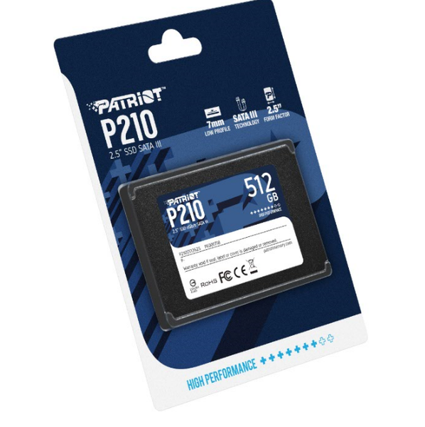 SSD Patriot P210 Sata 3 | 512GB | 1TB | 2TB