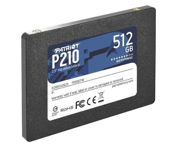SSD Patriot P210 Sata 3 | 512GB | 1TB | 2TB