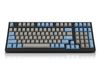 Bàn Phím Cơ Có Dây Leopold FC980M PD Blue Grey