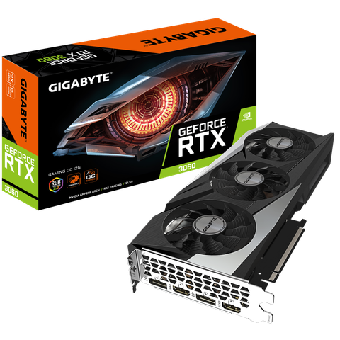 Card Màn Hình GIGABYTE GeForce RTX 3060 GAMING OC 12G