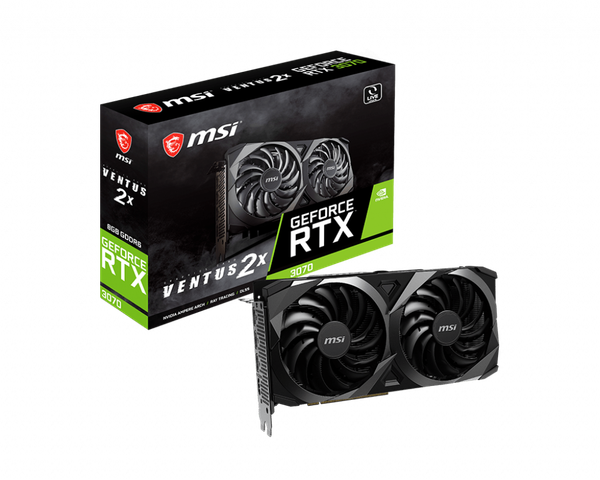 Card Màn Hình MSI GeForce RTX™ 3070 VENTUS 2X OC 8G
