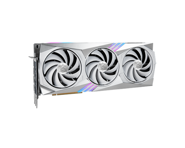 Card Màn Hình - VGA MSI RTX 4070 Ti GAMING X TRIO WHITE 12G