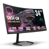 Màn Hình Máy Tính - Cooler Master GM34-CW-2 / 34 inch / 2K / 165Hz