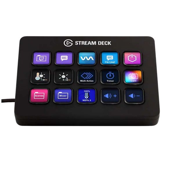 Công Cụ Hỗ Trợ Stream - Elgato StreamDeck MK.2 - 10GBA9901 - Black - White