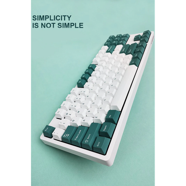 Bàn Phím Cơ Không Dây - FL-ESPORT F11G Pro Aqua Green | USB | 2.4Ghz | BT