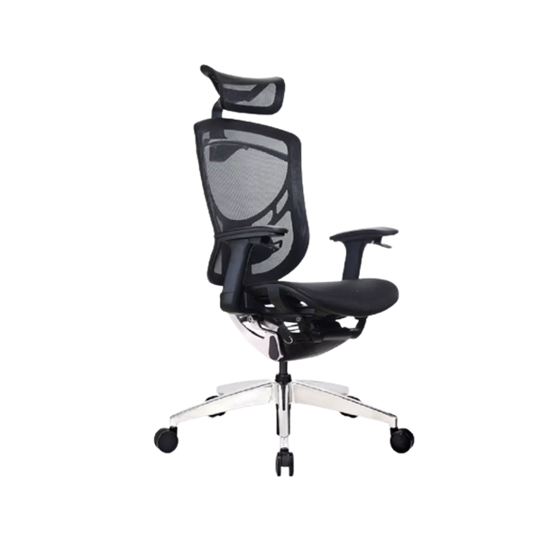 Ghế Công Thái Học - GTChair Davry Ivino Gen II -  Black - Grey - Smoke