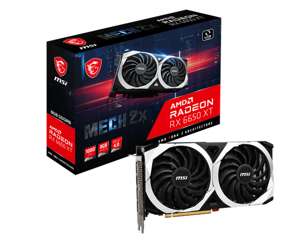 Card Màn Hình MSI Radeon™ RX 6650 XT Mech 2X 8G