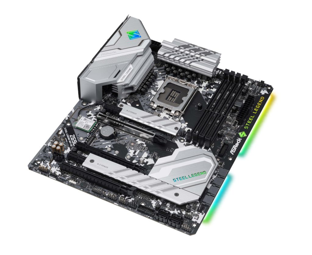 Bo M ch Ch Mainboard Asrock Z690 Steel Legend Wifi 6E Soket 1700 Gi i Ph p T i u D nh 