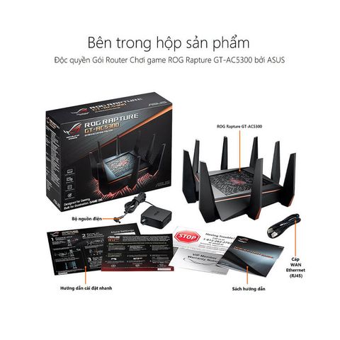 Router - Bộ Định Tuyến ASUS ROG Rapture GT-AC5300