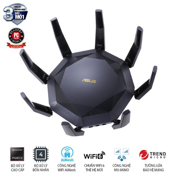 Router - Bộ Định Tuyến ASUS RT-AX89X