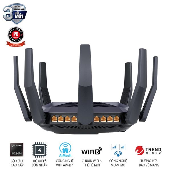 Router - Bộ Định Tuyến ASUS RT-AX89X