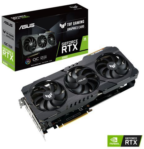 Card Màn Hình ASUS TUF Gaming GeForce RTX 3060 V2 OC 12GB GDDR6 - LHR