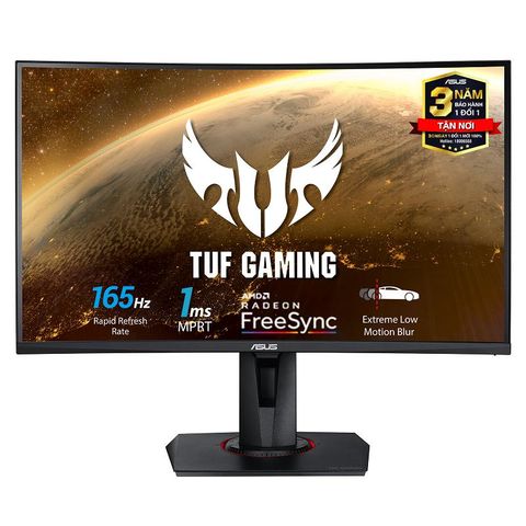 Màn hình cong ASUS TUF GAMING VG27VQ (27inch/1080p/VA/165Hz) FreeSync chuyên game
