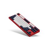 Bàn Phím Cơ Không Dây - Leopold FC750RBT PD White Blue Star | BT5.1| USB-C | Brown, Red Switch, Silent Red Switch