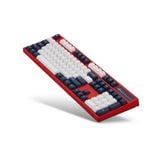 Bàn Phím Cơ Không Dây - Leopold FC900RBT PD White Blue Star | BT5.1| USB-C | Brown , Red Switch, Silent Red Switch