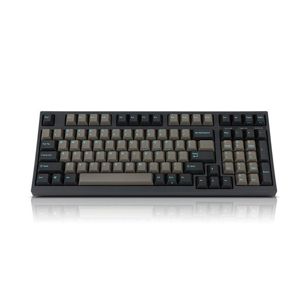 Bàn Phím Cơ Có Dây Leopold FC980M PD Graphite Blue Font