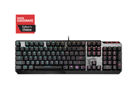 Bàn Phím Cơ Có Dây - MSI Gaming Vigor GK50 Low Profile