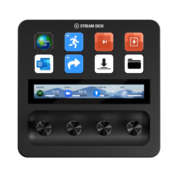 Công Cụ Hỗ Trợ Stream - Elgato StreamDeck+ Black / White