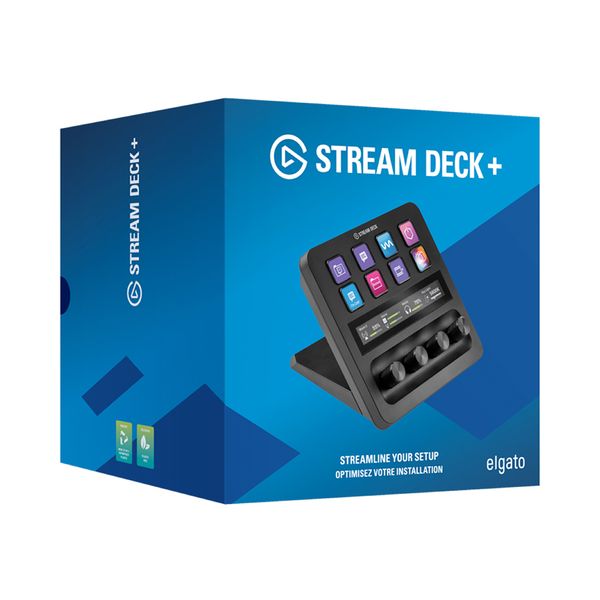 Công Cụ Hỗ Trợ Stream - Elgato StreamDeck+ Black / White