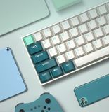 Bàn Phím Cơ Không Dây FL-Esport F12 RGB Cool Mint ( Switch Kailh: White, Red, Brown )