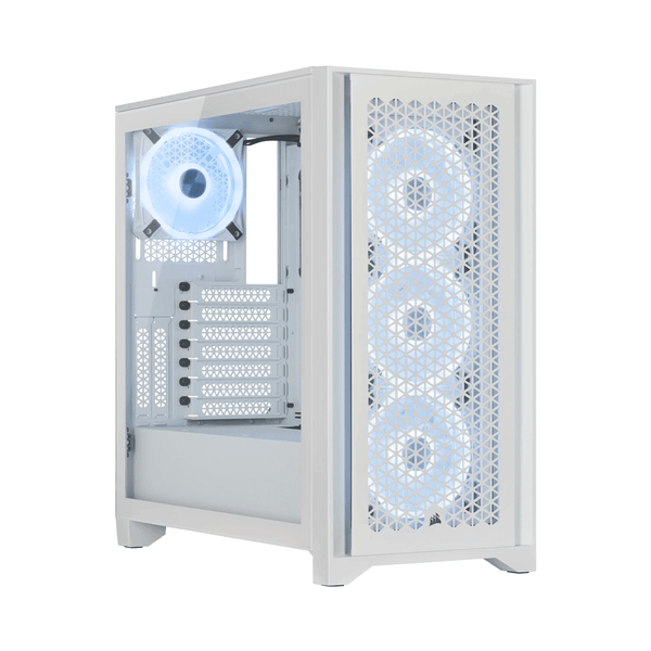 Vỏ Case Máy Tính - Corsair iCUE 4000D RGB / AIRFLOW / QL True White