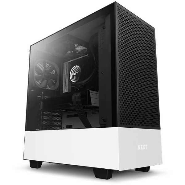 Vỏ Case Máy Tính - NZXT H510 FLOW MATTE WHITE